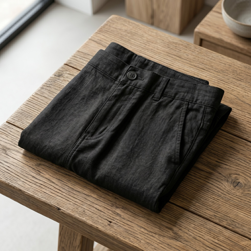 Relaxed Summer Shorts Black