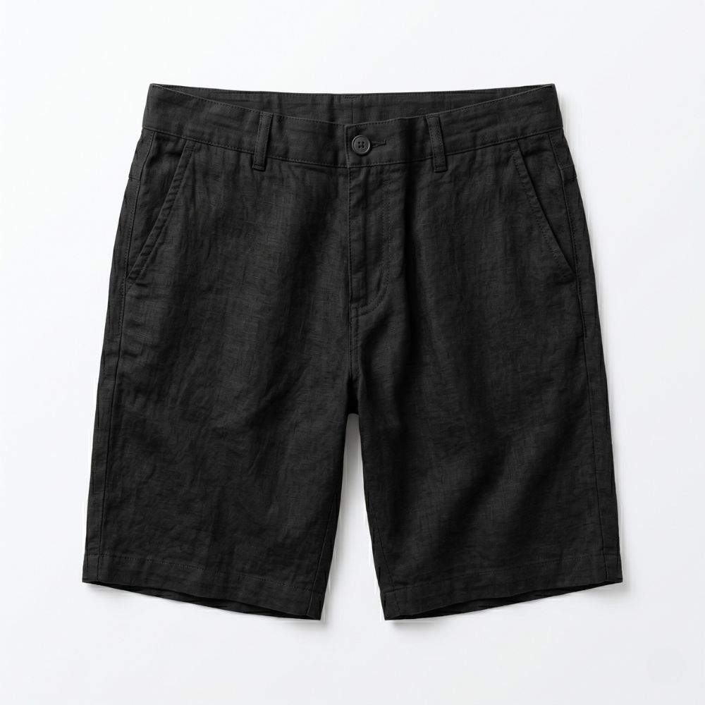 Relaxed Summer Shorts Black
